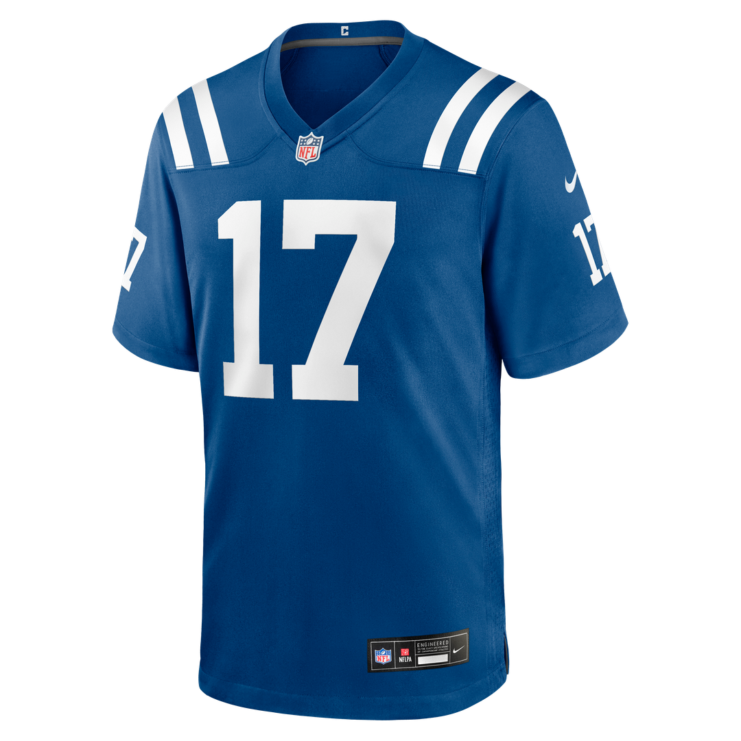 Daniel Jones Indianapolis Colts Nike Team Game Jersey - Royal Official NFL Team Apparel Football Fan Gear