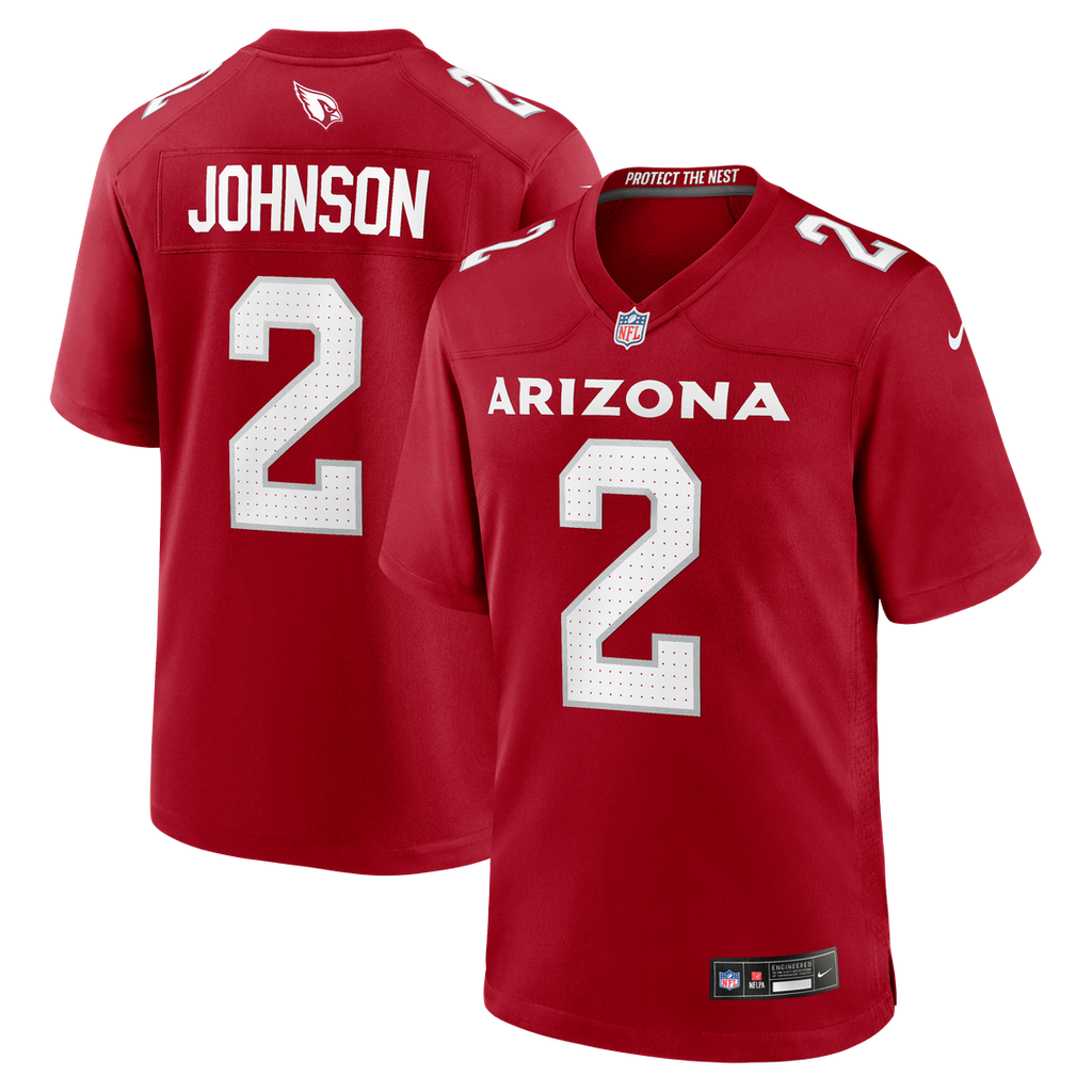 Will Johnson Arizona Cardinals Nike Team Game Jersey - Cardinal Official NFL Team Apparel Football Fan Gear