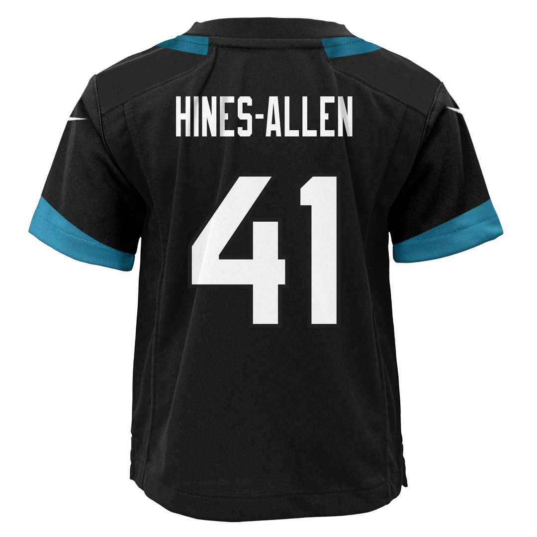 Josh Hines-Allen Jacksonville Jaguars Nike Preschool Alternate Player Game Jersey - Black Official NFL Team Apparel Football Fan Gear
