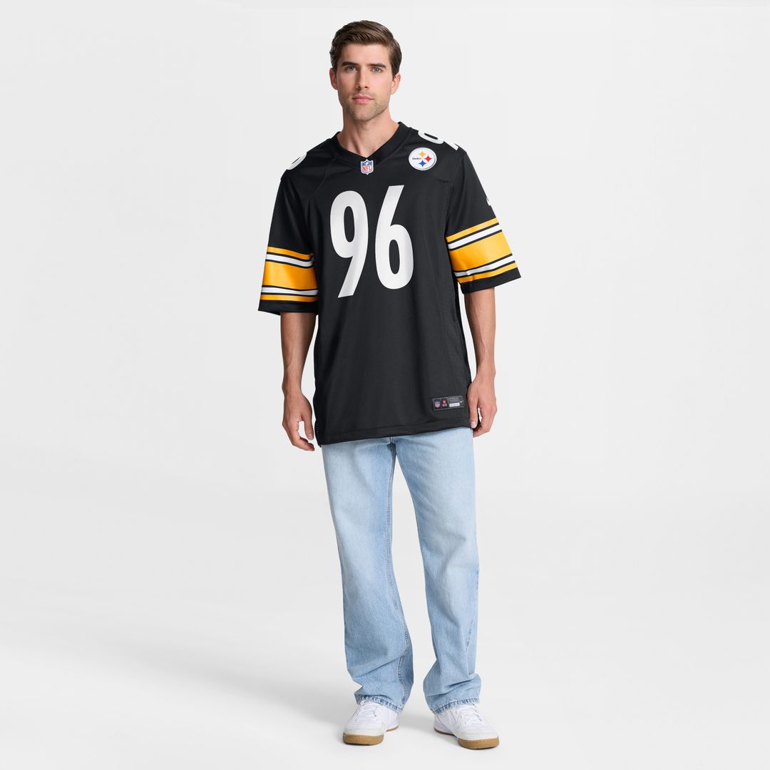 Breiden Fehoko Pittsburgh Steelers Nike Game Jersey - Black Official NFL Team Apparel Football Fan Gear
