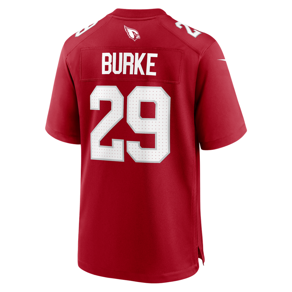 Denzel Burke Arizona Cardinals Nike Team Game Jersey - Cardinal Official NFL Team Apparel Football Fan Gear