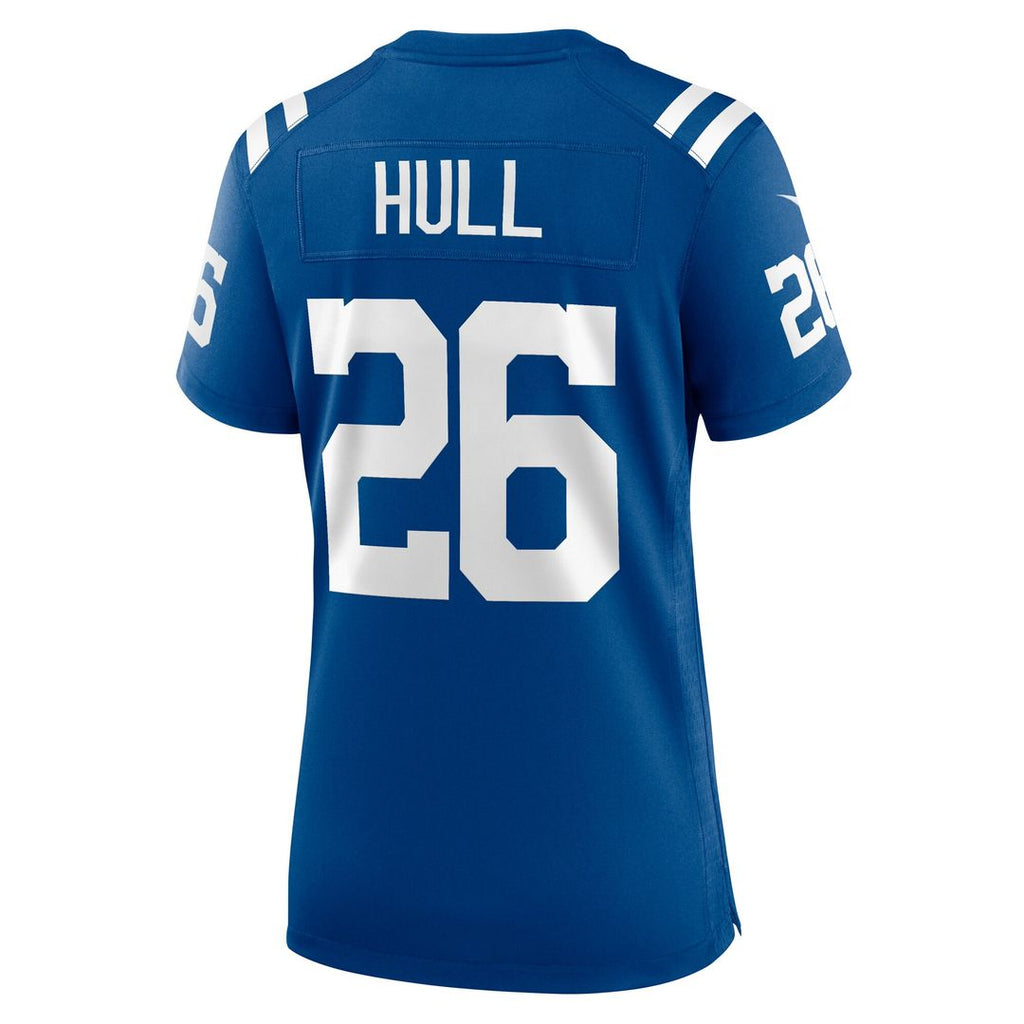 Evan Hull Indianapolis Colts Nike Women's Team Game Jersey - Royal Official NFL Team Apparel Football Fan Gear