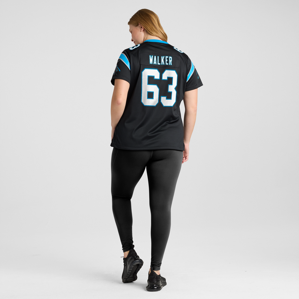 Rasheed Walker Carolina Panthers Nike Women's Team Game Jersey - Black Official NFL Team Apparel Football Fan Gear