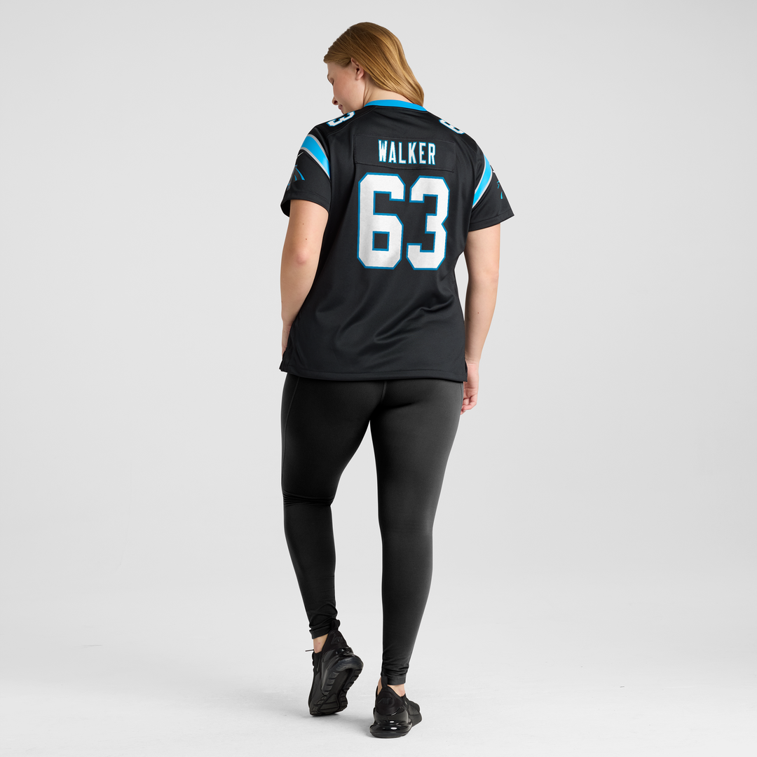 Rasheed Walker Carolina Panthers Nike Women's Team Game Jersey - Black Official NFL Team Apparel Football Fan Gear