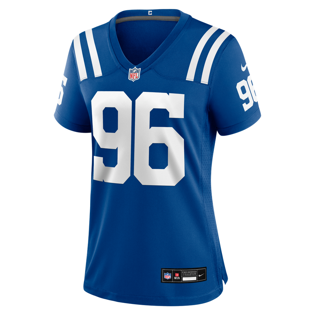 Chris Wormley Indianapolis Colts Nike Women's Team Game Jersey - Royal Official NFL Team Apparel Football Fan Gear