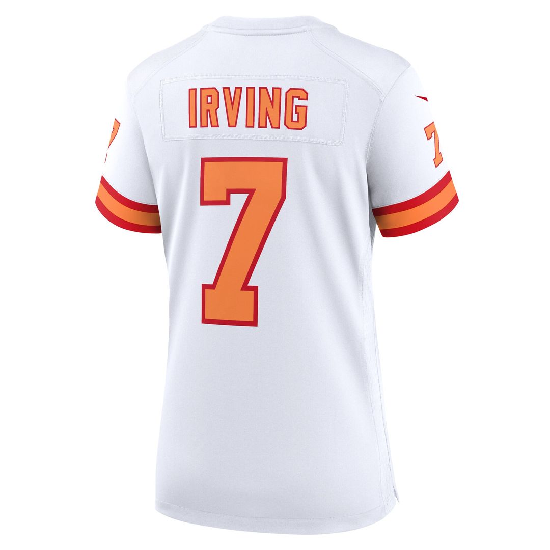 Bucky Irving '76 Tampa Bay Buccaneers Nike Women's Game Jersey - White Official NFL Team Apparel Football Fan Gear