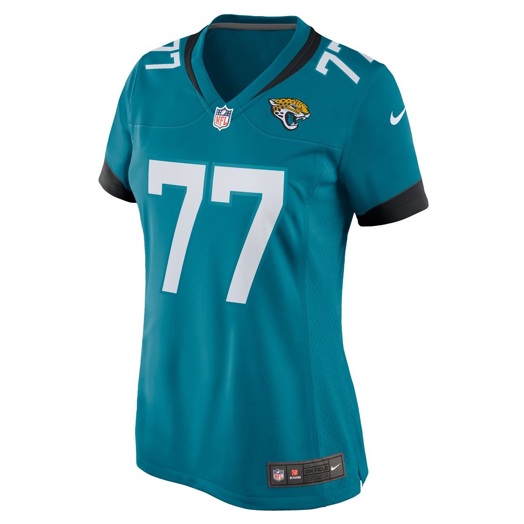 Anton Harrison Jacksonville Jaguars Nike Women's Team Game Jersey - Teal Official NFL Team Apparel Football Fan Gear
