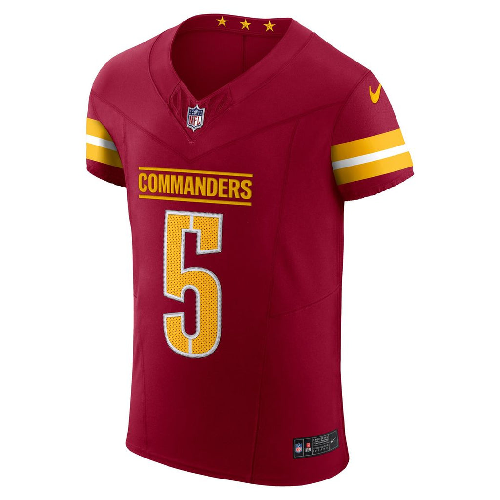 Jayden Daniels Washington Commanders Nike Team Vapor F.U.S.E. Elite Jersey - Burgundy Official NFL Team Apparel Football Fan Gear