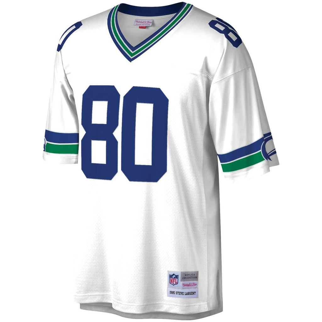 Steve Largent Seattle Seahawks Mitchell & Ness Legacy Replica Jersey - Royal Official NFL Team Apparel Football Fan Gear