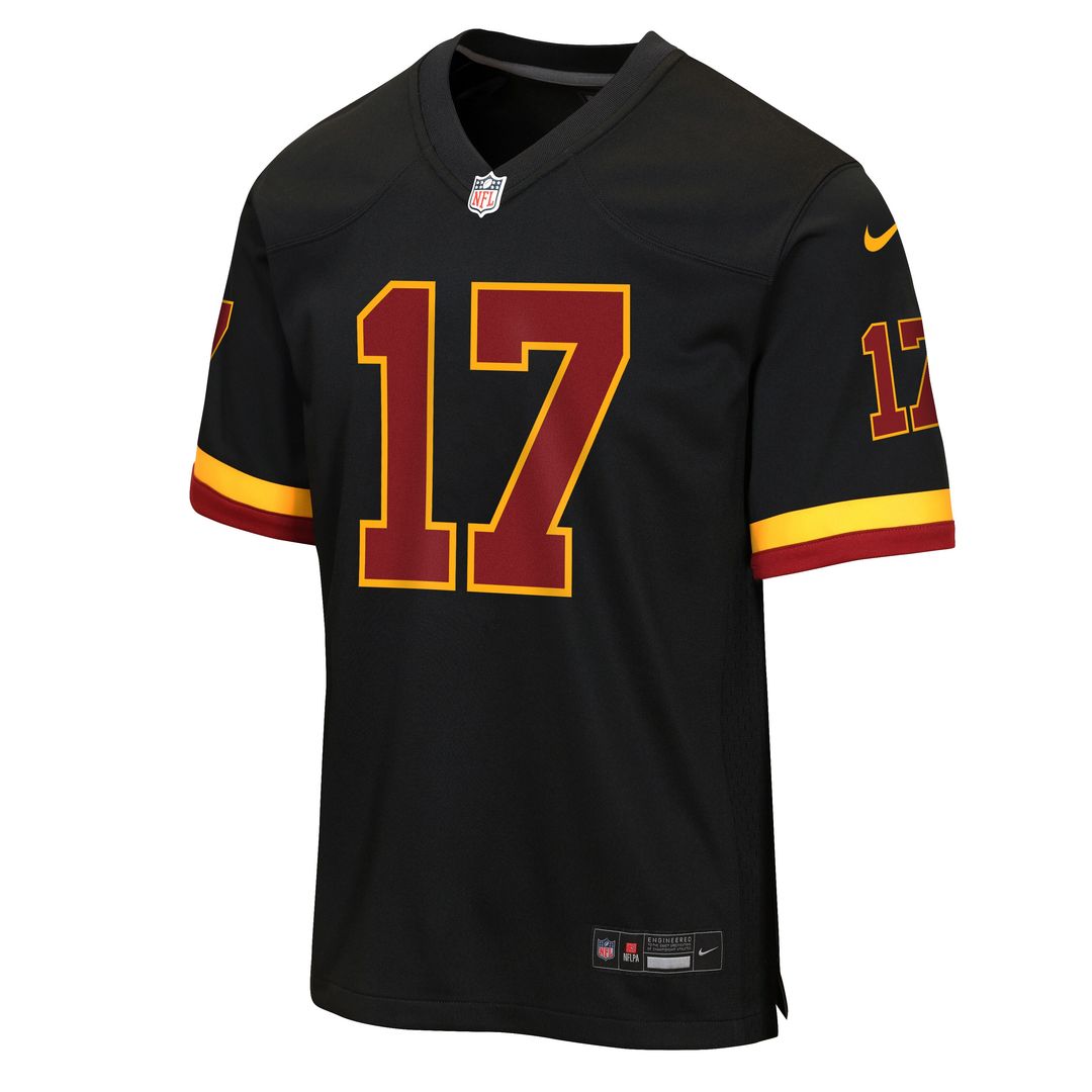 Terry McLaurin Washington Commanders Nike Youth Hail Raiser Alternate Game Jersey - Black Official NFL Team Apparel Football Fan Gear