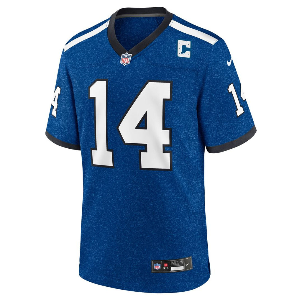 Alec Pierce Indianapolis Colts Nike Alternate Game Jersey - Blue Official NFL Team Apparel Football Fan Gear
