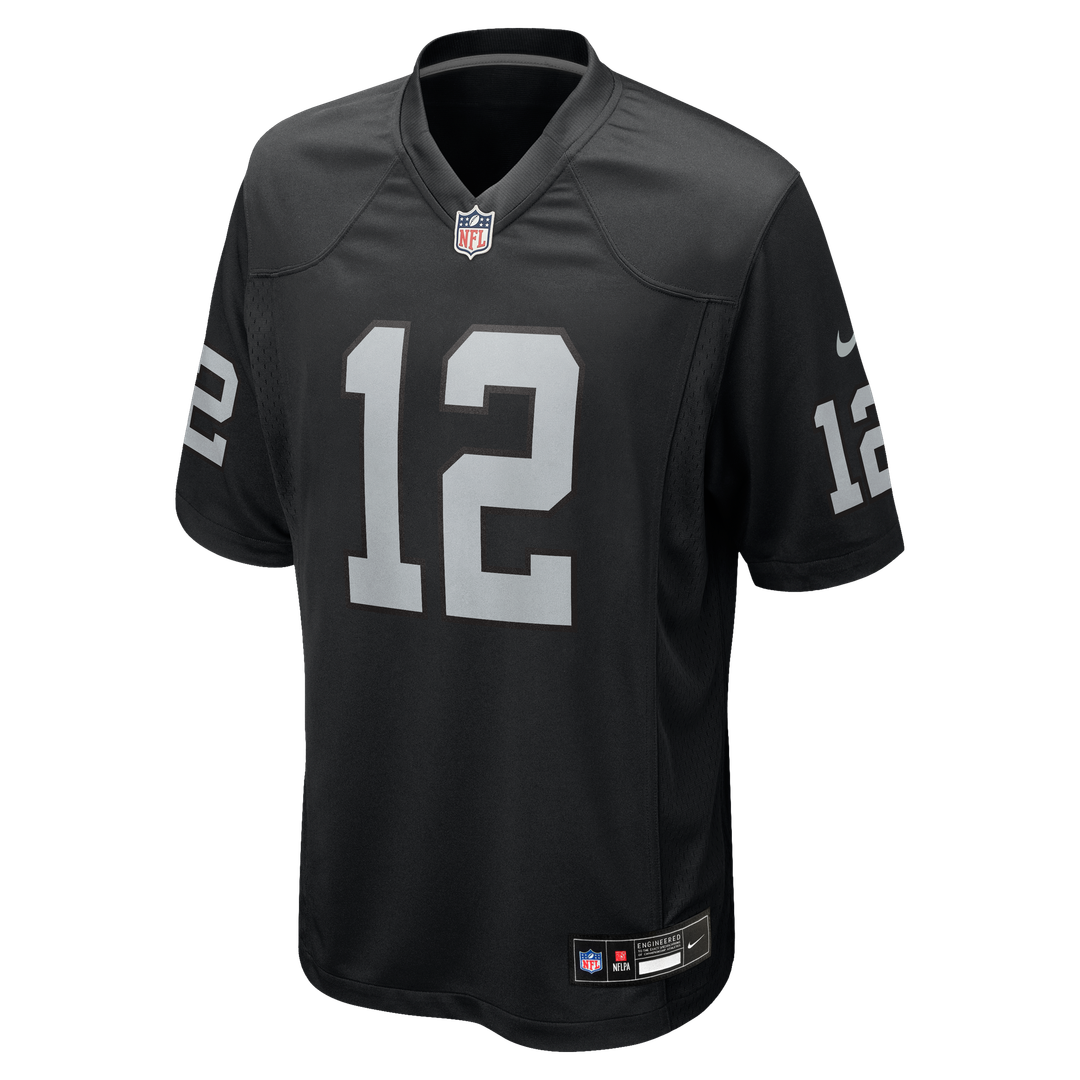 Aidan O'Connell Las Vegas Raiders Nike Team Game Jersey - Black Official NFL Team Apparel Football Fan Gear