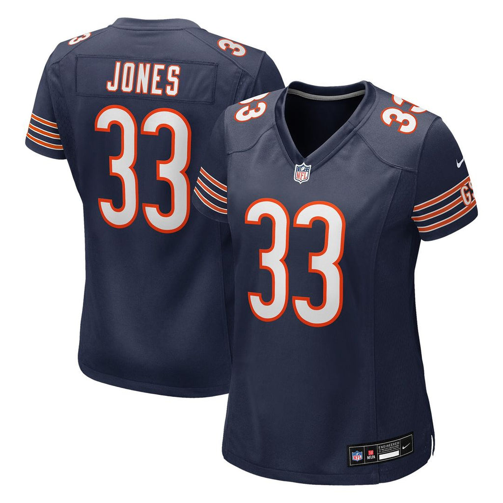 Jaylon Jones Chicago Bears Nike Women's Team Game Jersey - Navy Official NFL Team Apparel Football Fan Gear
