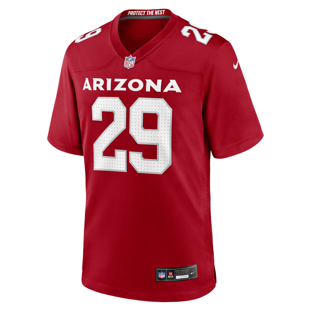 Denzel Burke Arizona Cardinals Nike Team Game Jersey - Cardinal Official NFL Team Apparel Football Fan Gear