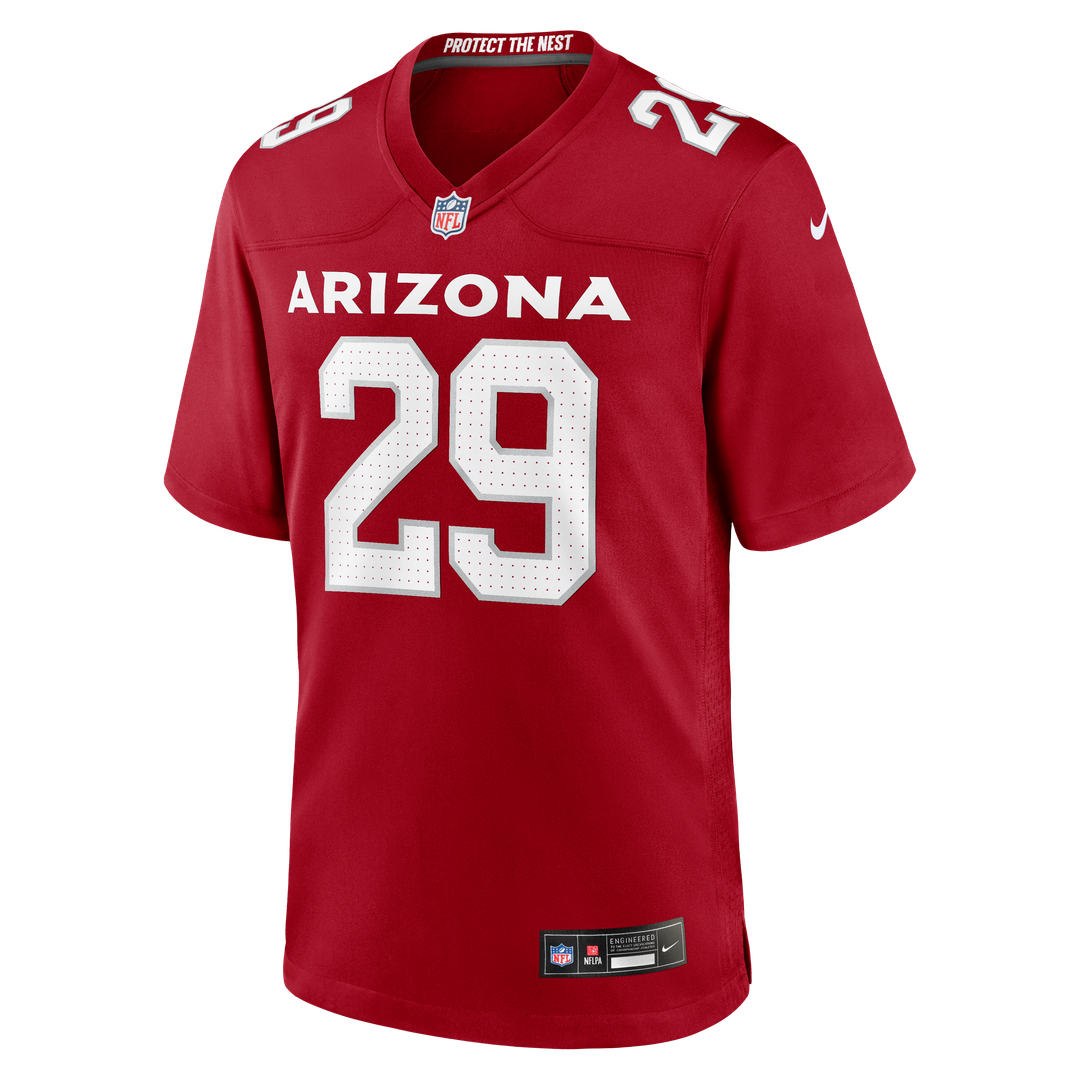 Denzel Burke Arizona Cardinals Nike Team Game Jersey - Cardinal Official NFL Team Apparel Football Fan Gear