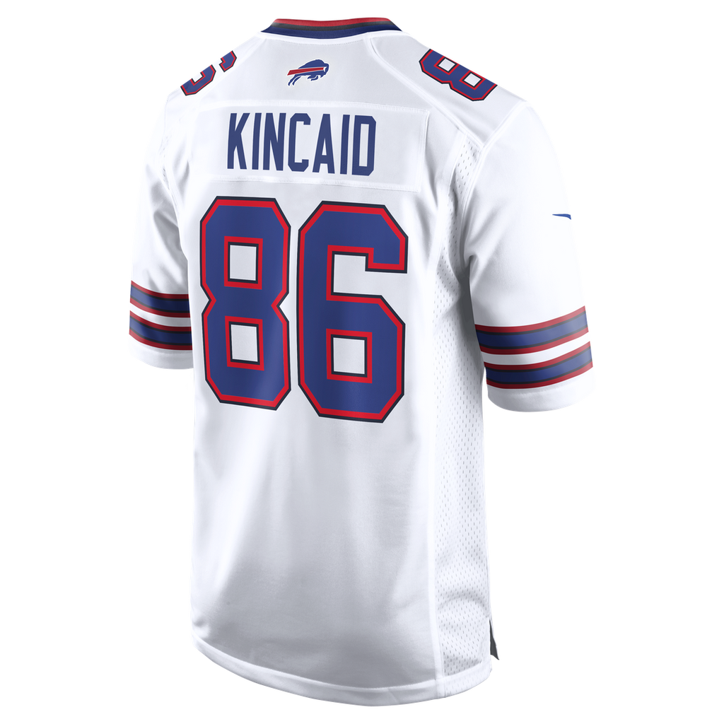 Dalton Kincaid Buffalo Bills Nike Game Jersey - White Official NFL Team Apparel Football Fan Gear