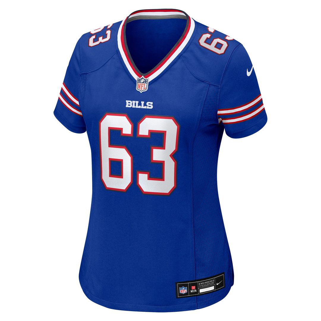 Austin Corbett Buffalo Bills Nike Women's Team Game Jersey - Royal Official NFL Team Apparel Football Fan Gear