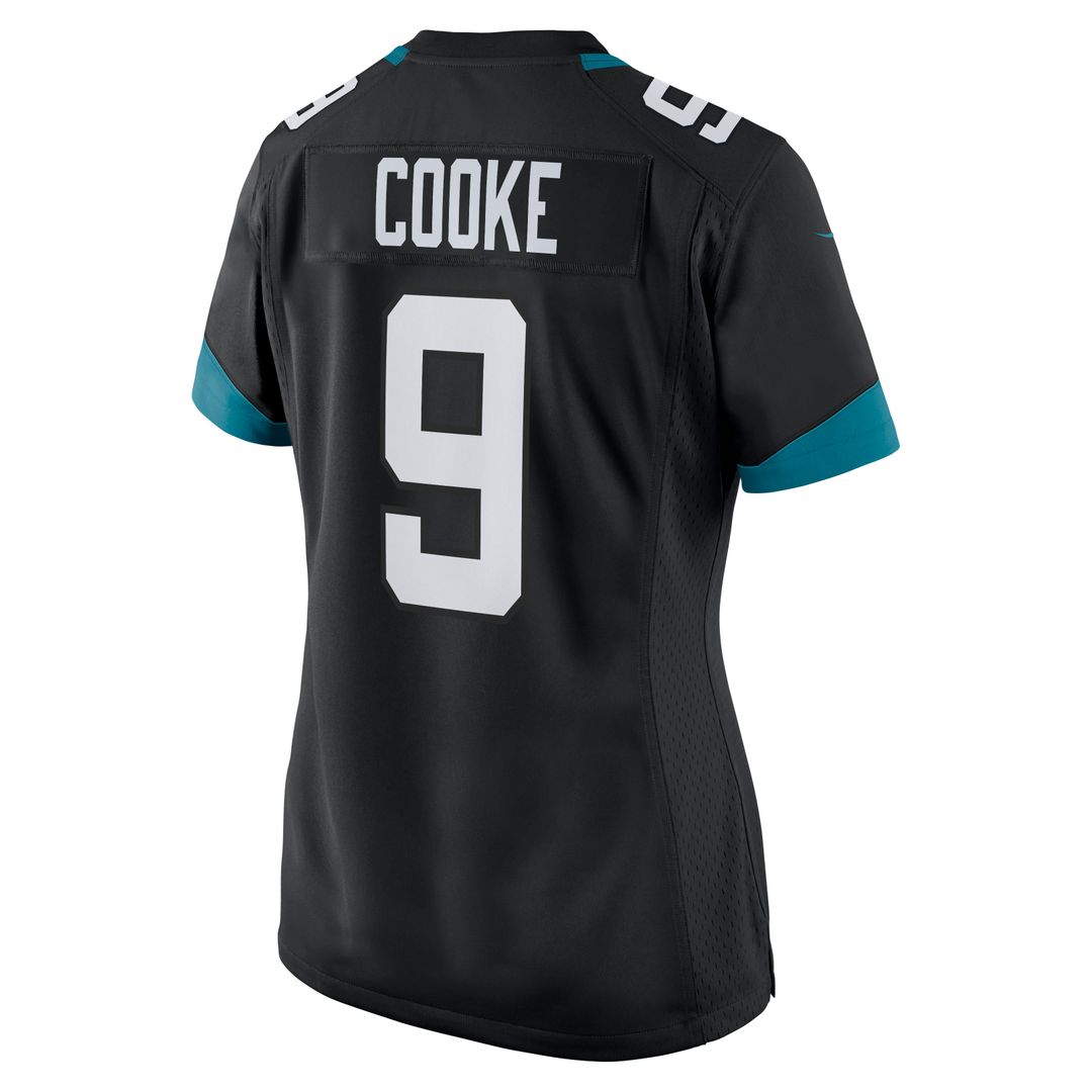 Logan Cooke Jacksonville Jaguars Nike Women's Game Jersey - Black Official NFL Team Apparel Football Fan Gear