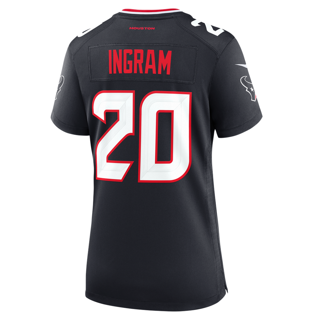 Ja'Marcus Ingram Houston Texans Nike Women's Team Game Jersey - Navy Official NFL Team Apparel Football Fan Gear