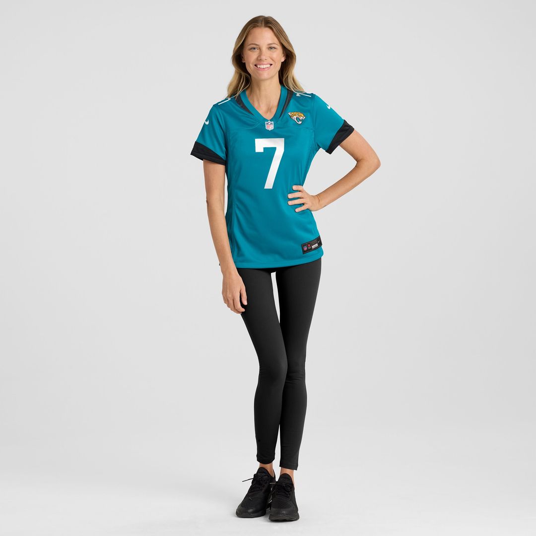 Brian Thomas Jr. Jacksonville Jaguars Nike Women's Game Jersey - Teal Official NFL Team Apparel Football Fan Gear