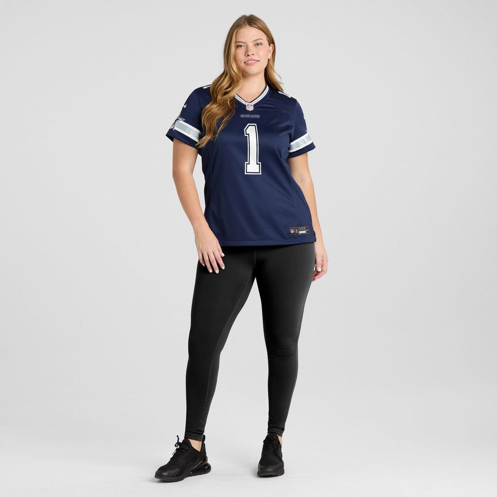 Number 1 Mom Dallas Cowboys Nike Women's Game Jersey - Navy Official NFL Team Apparel Football Fan Gear