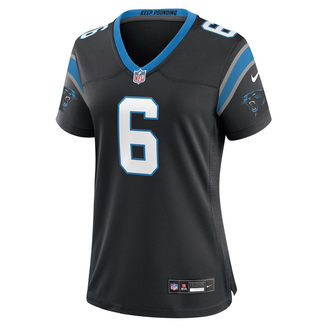 Sam Martin Carolina Panthers Nike Women's Team Game Jersey - Black Official NFL Team Apparel Football Fan Gear