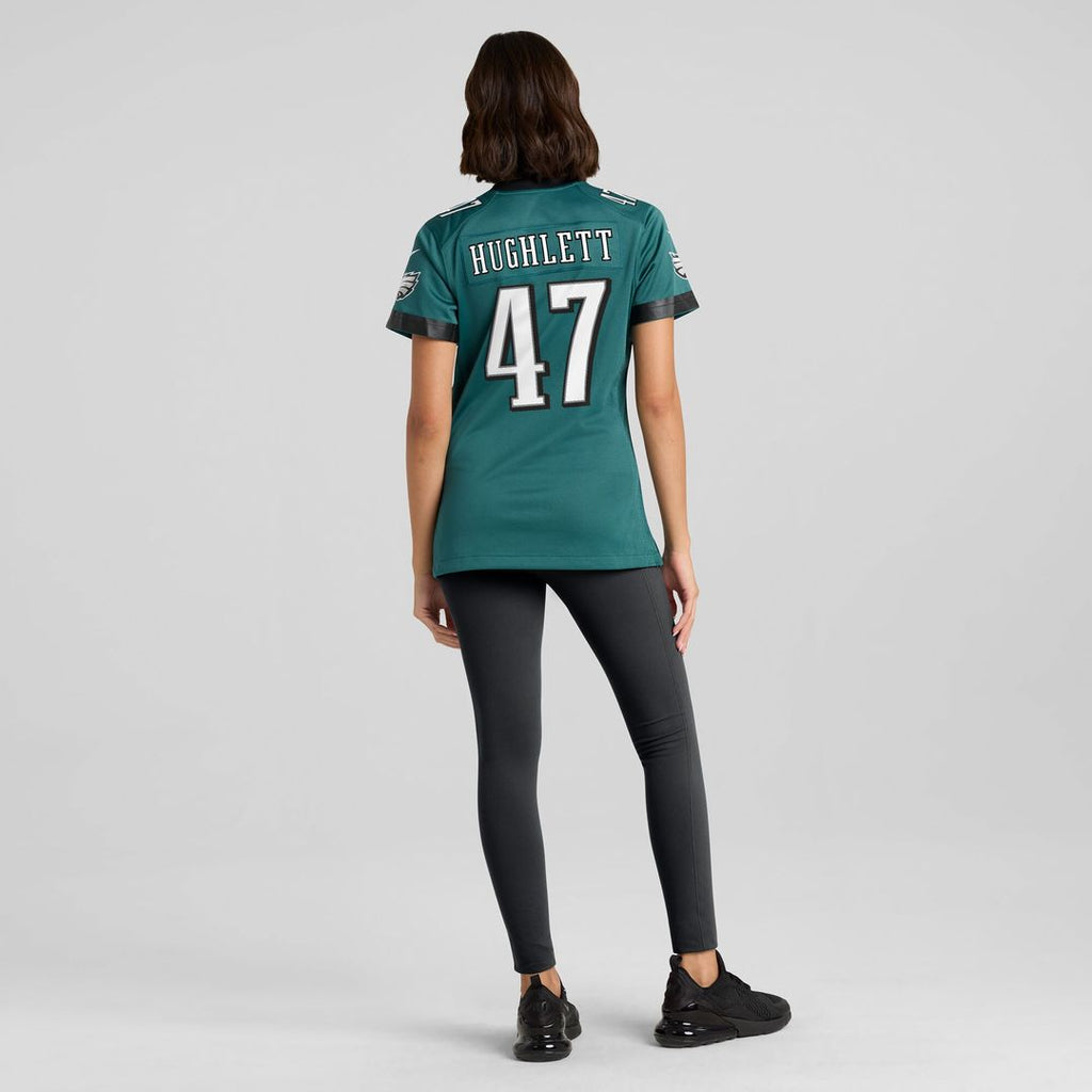 Charley Hughlett Philadelphia Eagles Nike Women's Team Game Jersey - Midnight Green Official NFL Team Apparel Football Fan Gear
