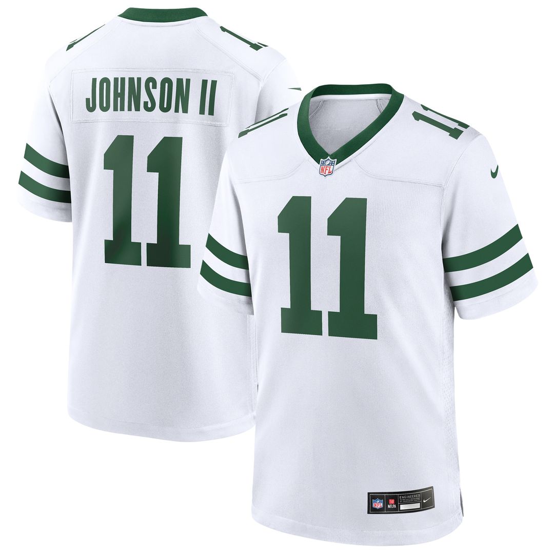 Jermaine Johnson II New York Jets Nike Game Jersey - Legacy Green Official NFL Team Apparel Football Fan Gear