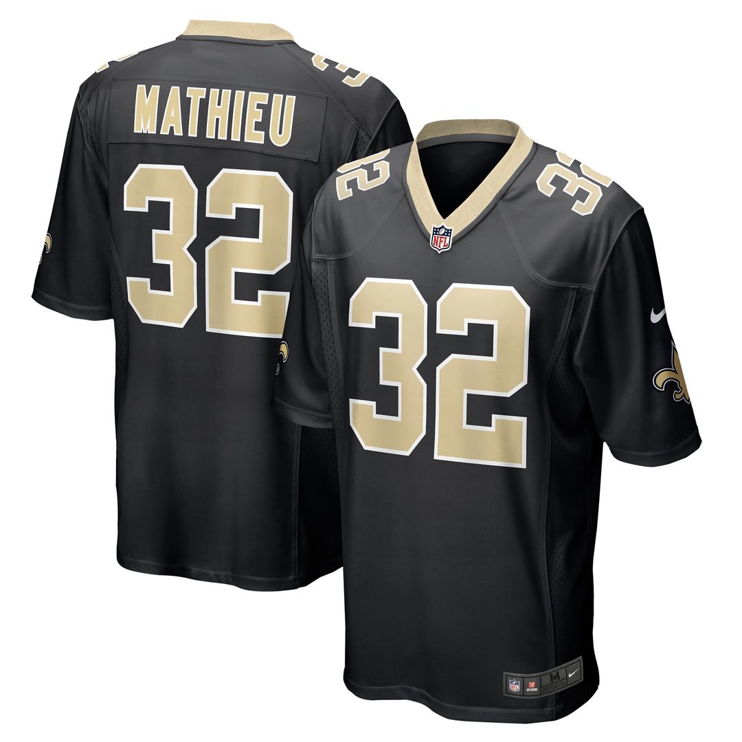 Tyrann Mathieu New Orleans Saints Nike Youth Game Jersey - White Official NFL Team Apparel Football Fan Gear