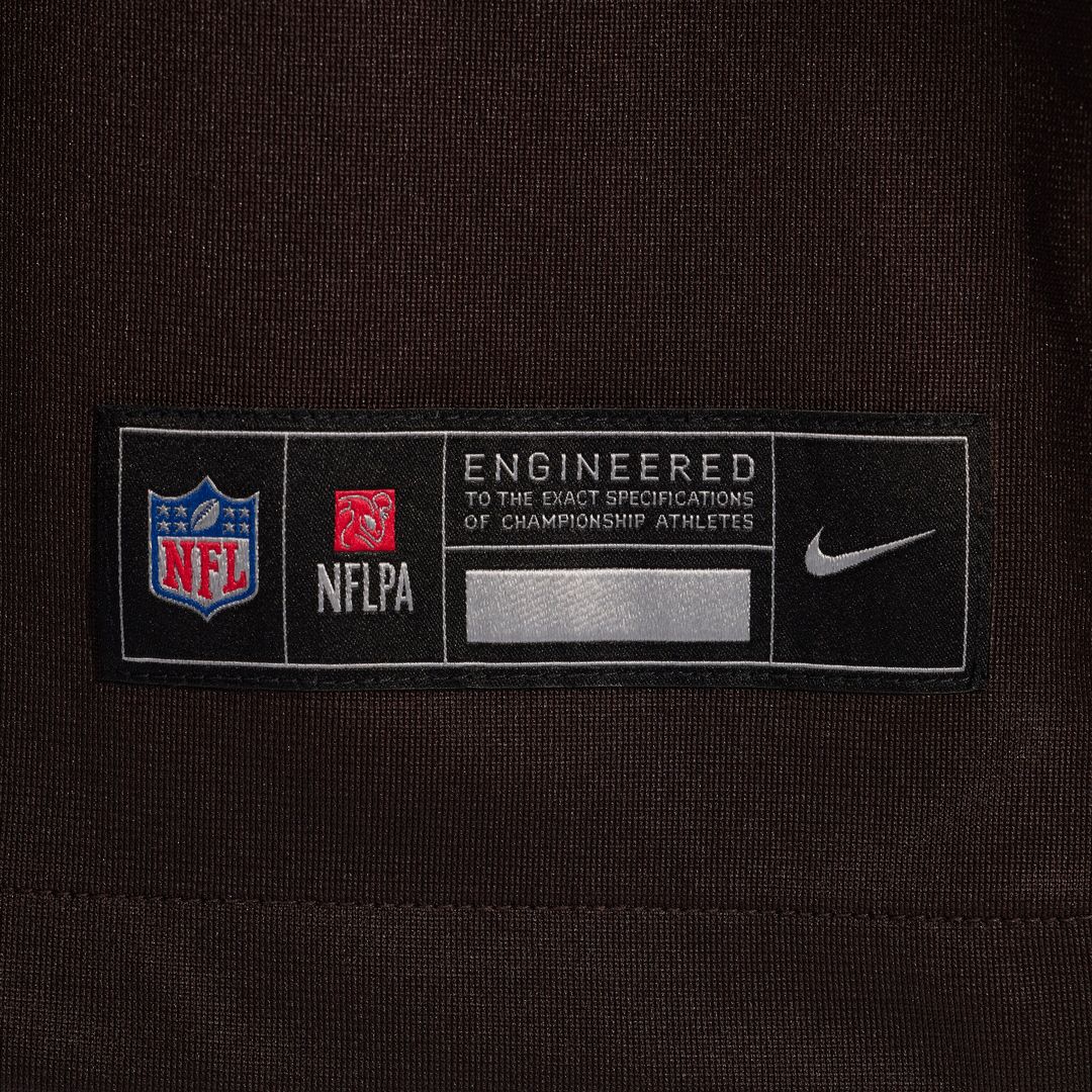 Joe Royer Cleveland Browns Nike Game Jersey - Brown Official NFL Team Apparel Football Fan Gear