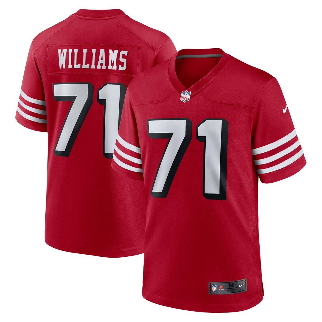 Trent Williams San Francisco 49ers Nike Player Game Jersey - White Official NFL Team Apparel Football Fan Gear