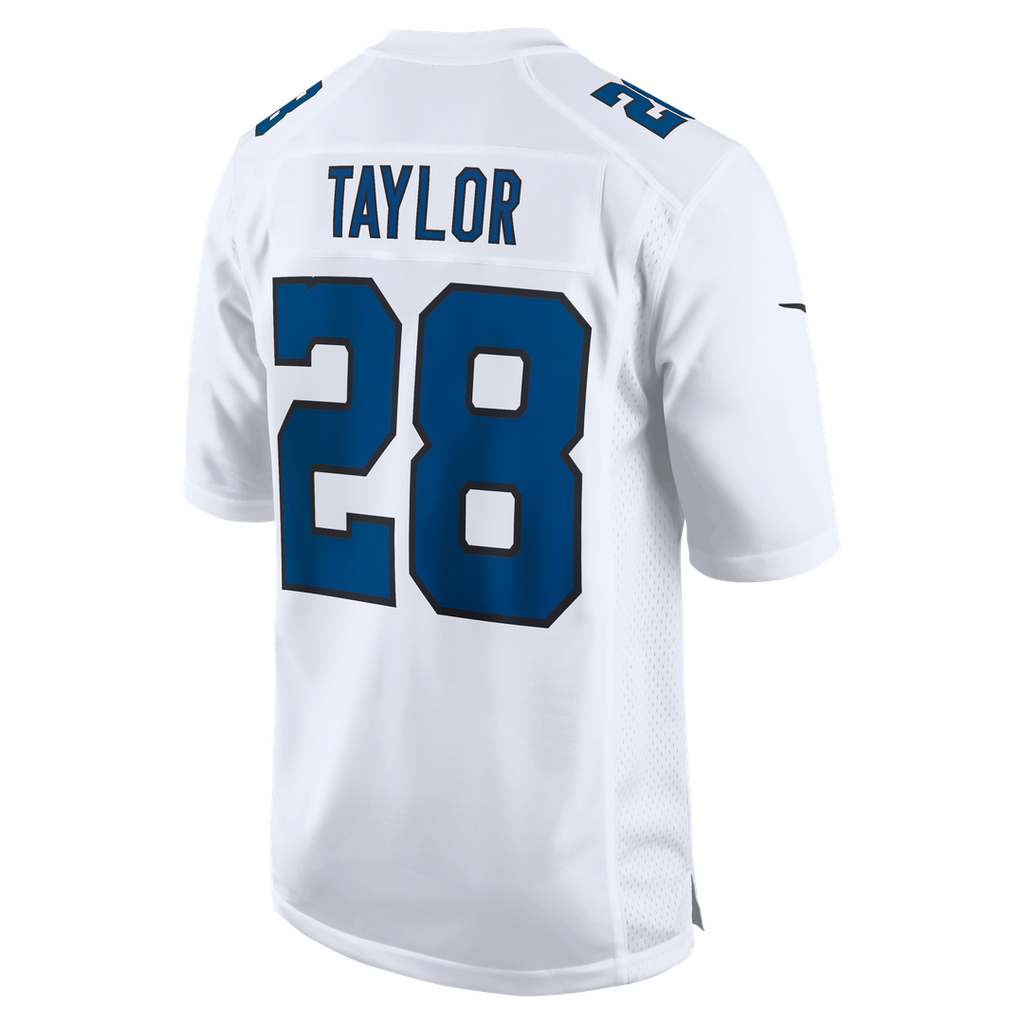 Jonathan Taylor Indianapolis Colts Nike Fashion Game Jersey - Tundra White Official NFL Team Apparel Football Fan Gear