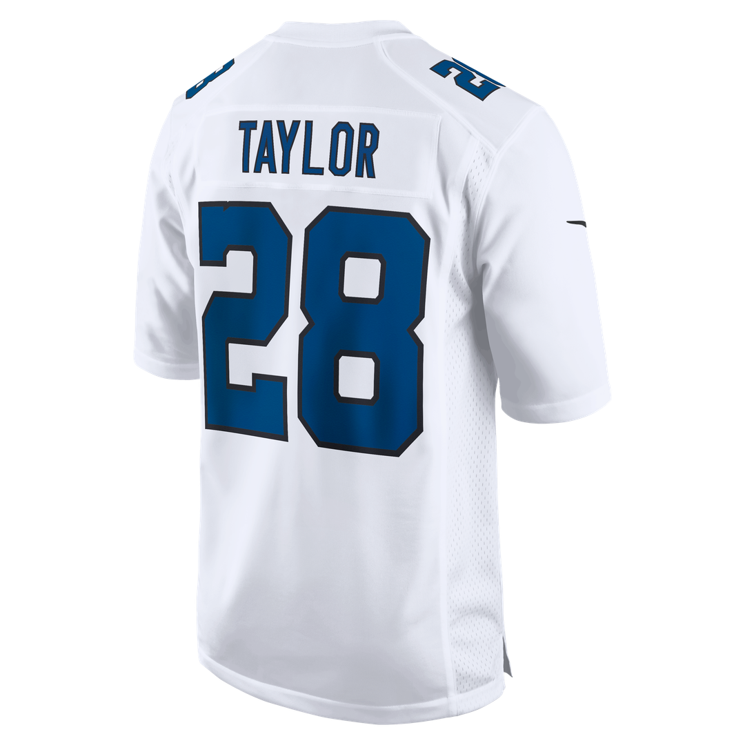 Jonathan Taylor Indianapolis Colts Nike Fashion Game Jersey - Tundra White Official NFL Team Apparel Football Fan Gear