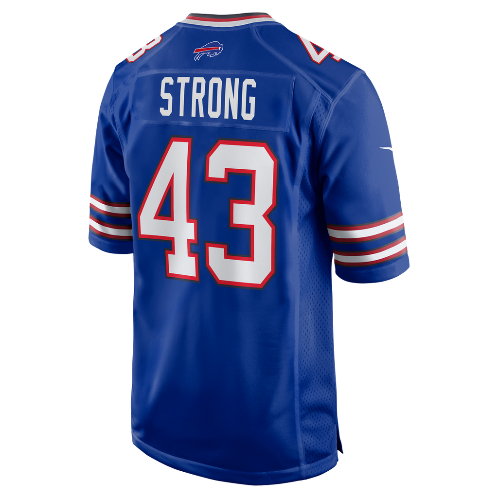 Dorian Strong Buffalo Bills Nike Team Game Jersey - Royal Official NFL Team Apparel Football Fan Gear