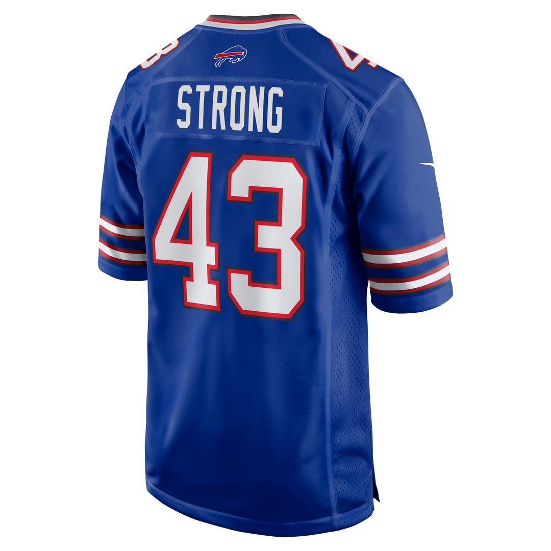 Dorian Strong Buffalo Bills Nike Team Game Jersey - Royal Official NFL Team Apparel Football Fan Gear