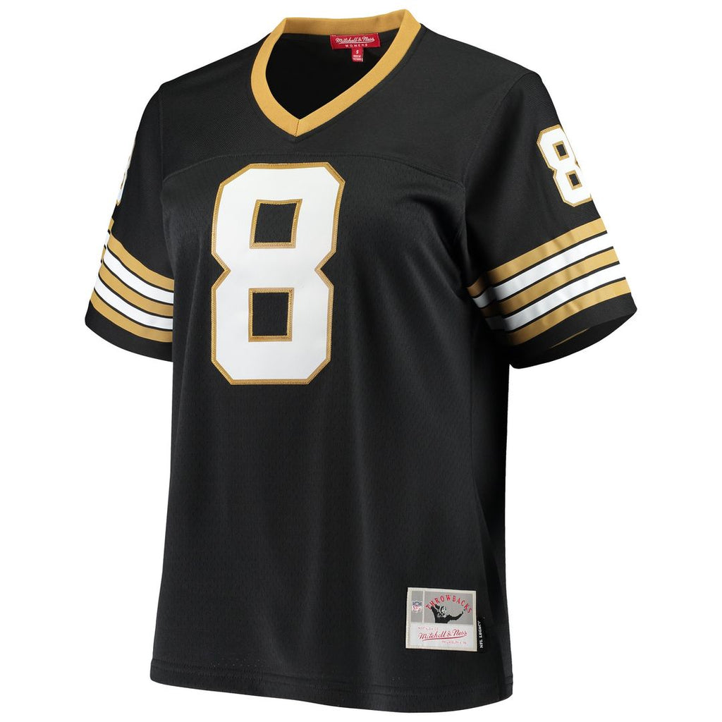 Archie Manning New Orleans Saints Mitchell & Ness Women's 1979 Legacy Replica Jersey - Black Official NFL Team Apparel Football Fan Gear