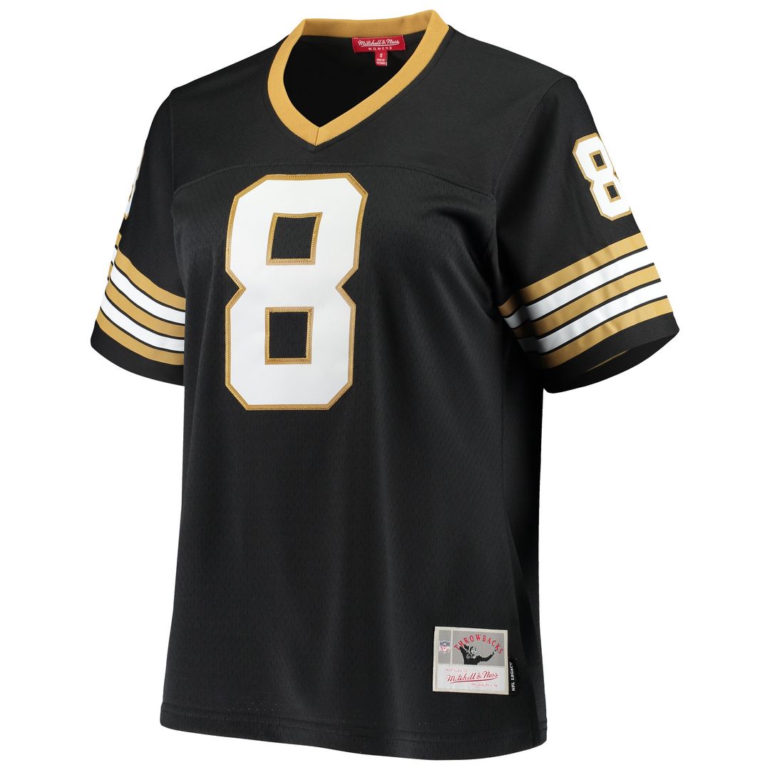 Archie Manning New Orleans Saints Mitchell & Ness Women's 1979 Legacy Replica Jersey - Black Official NFL Team Apparel Football Fan Gear