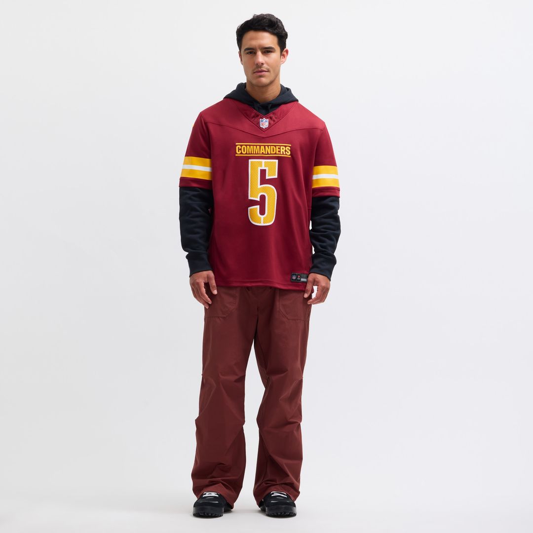 Jayden Daniels Washington Commanders Nike Vapor F.U.S.E. Limited Jersey - Burgundy Official NFL Team Apparel Football Fan Gear