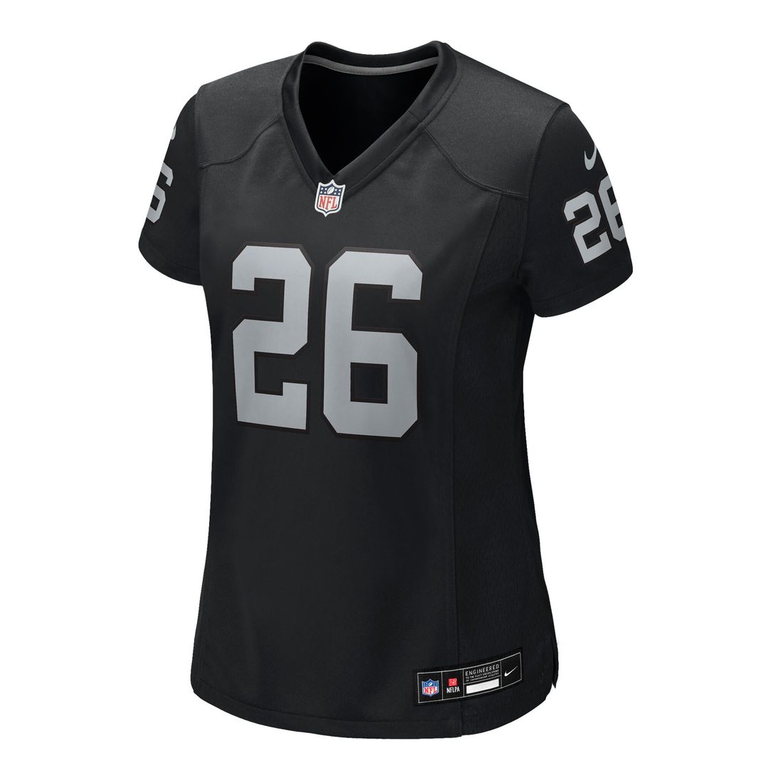 Darien Porter Las Vegas Raiders Nike Women's Team Game Jersey - Black Official NFL Team Apparel Football Fan Gear