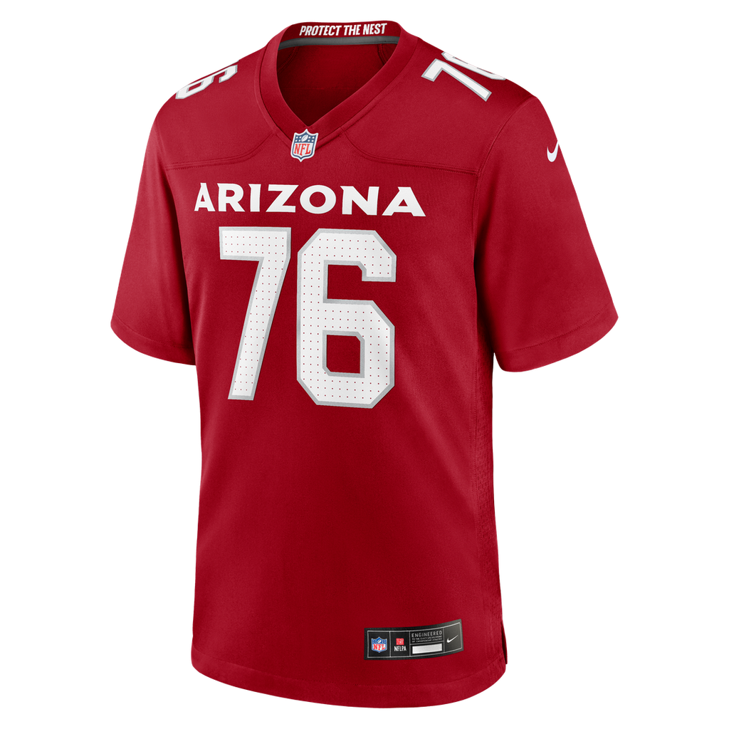 Will Hernandez Arizona Cardinals Nike Team Game Jersey - Cardinal Official NFL Team Apparel Football Fan Gear