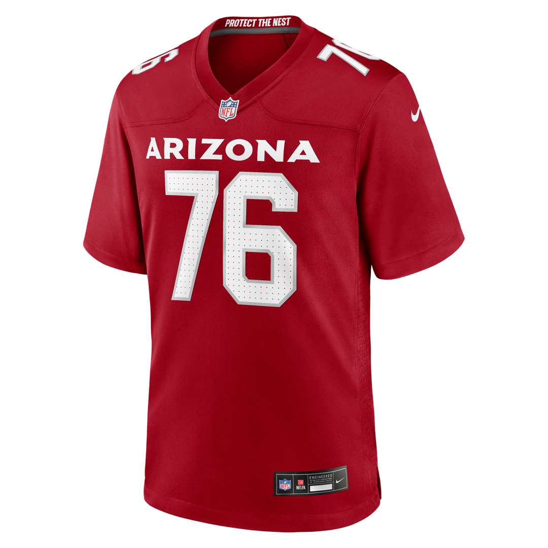Will Hernandez Arizona Cardinals Nike Team Game Jersey - Cardinal Official NFL Team Apparel Football Fan Gear