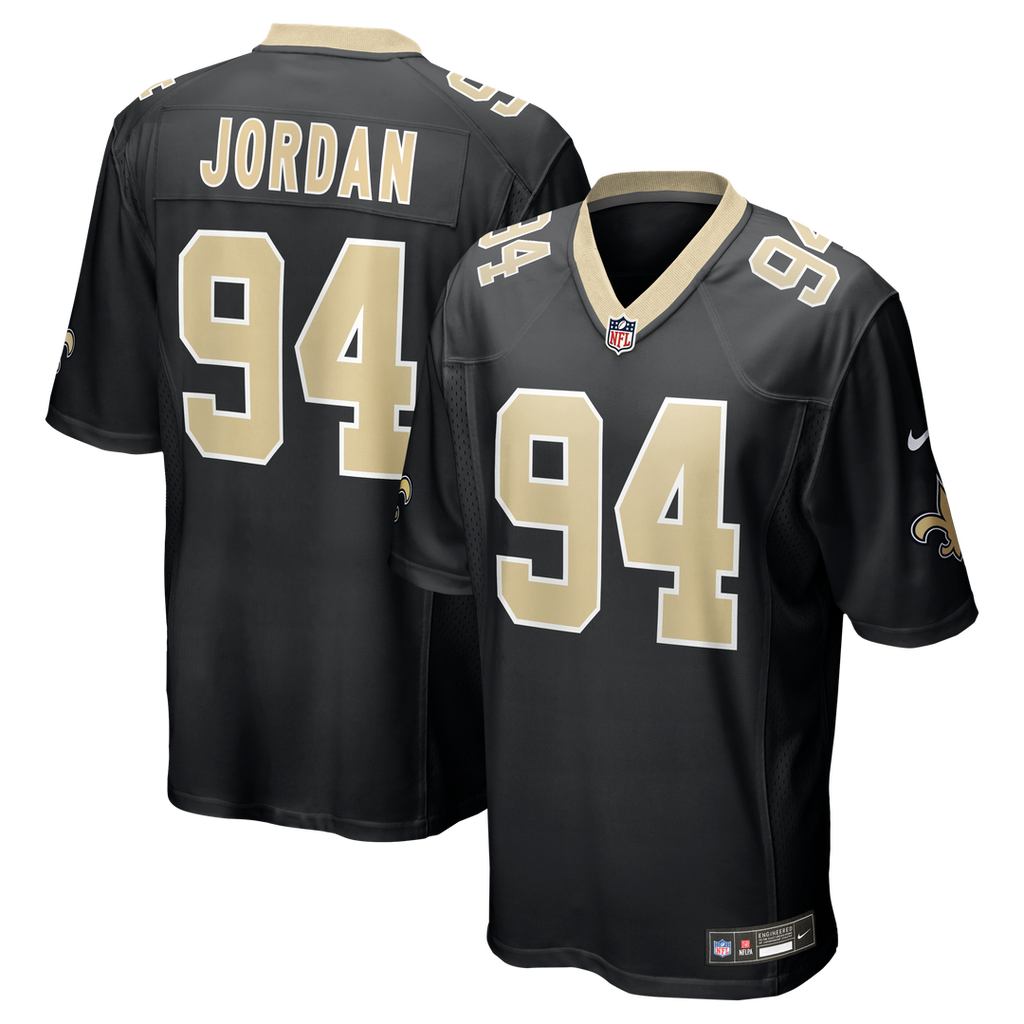 Cameron Jordan New Orleans Saints Nike Game Jersey - Black Official NFL Team Apparel Football Fan Gear