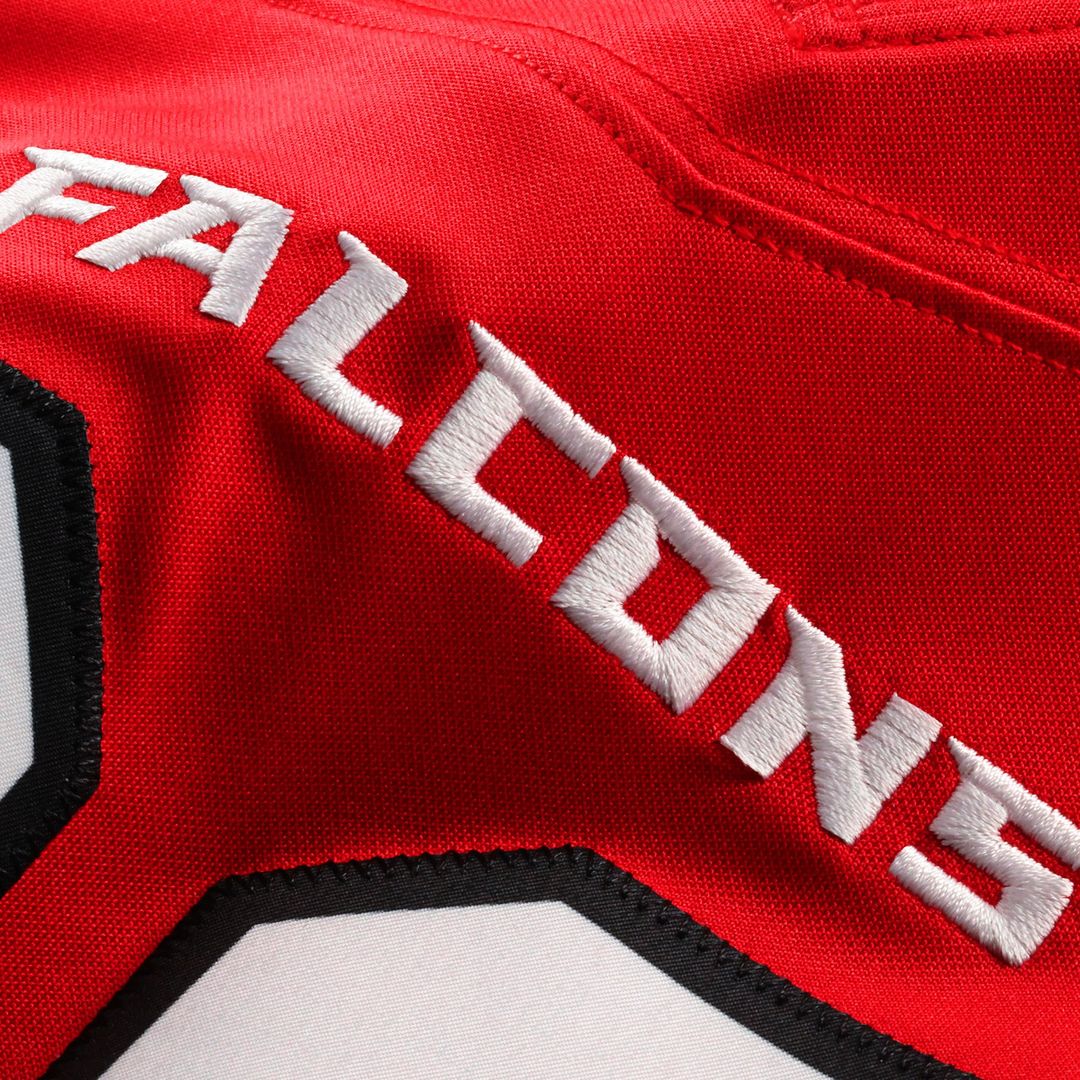 Jalon Walker Atlanta Falcons Nike Vapor F.U.S.E. Stitched Limited Jersey - Red Official NFL Team Apparel Football Fan Gear