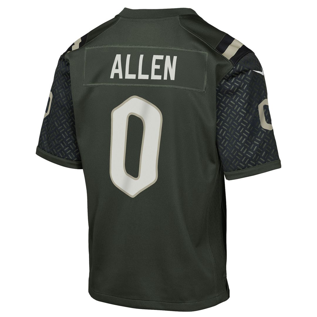 Braelon Allen New York Jets Nike Youth 2025 Rivalries Collection Game Jersey - Gotham Green Official NFL Team Apparel Football Fan Gear