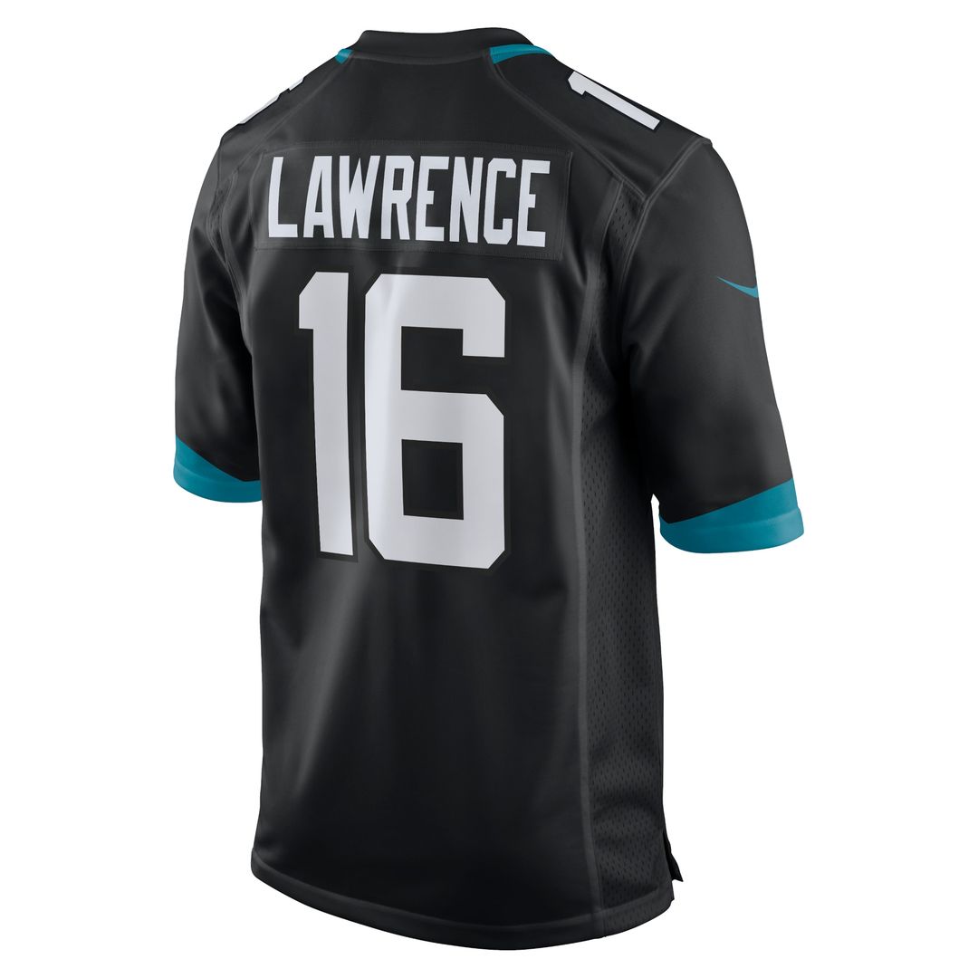 Trevor Lawrence Jacksonville Jaguars Nike Alternate Game Jersey - Black Official NFL Team Apparel Football Fan Gear