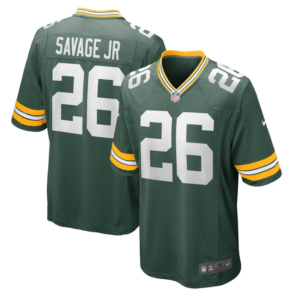 Darnell Savage Jr. Green Bay Packers Nike Game Team Jersey - Green Official NFL Team Apparel Football Fan Gear