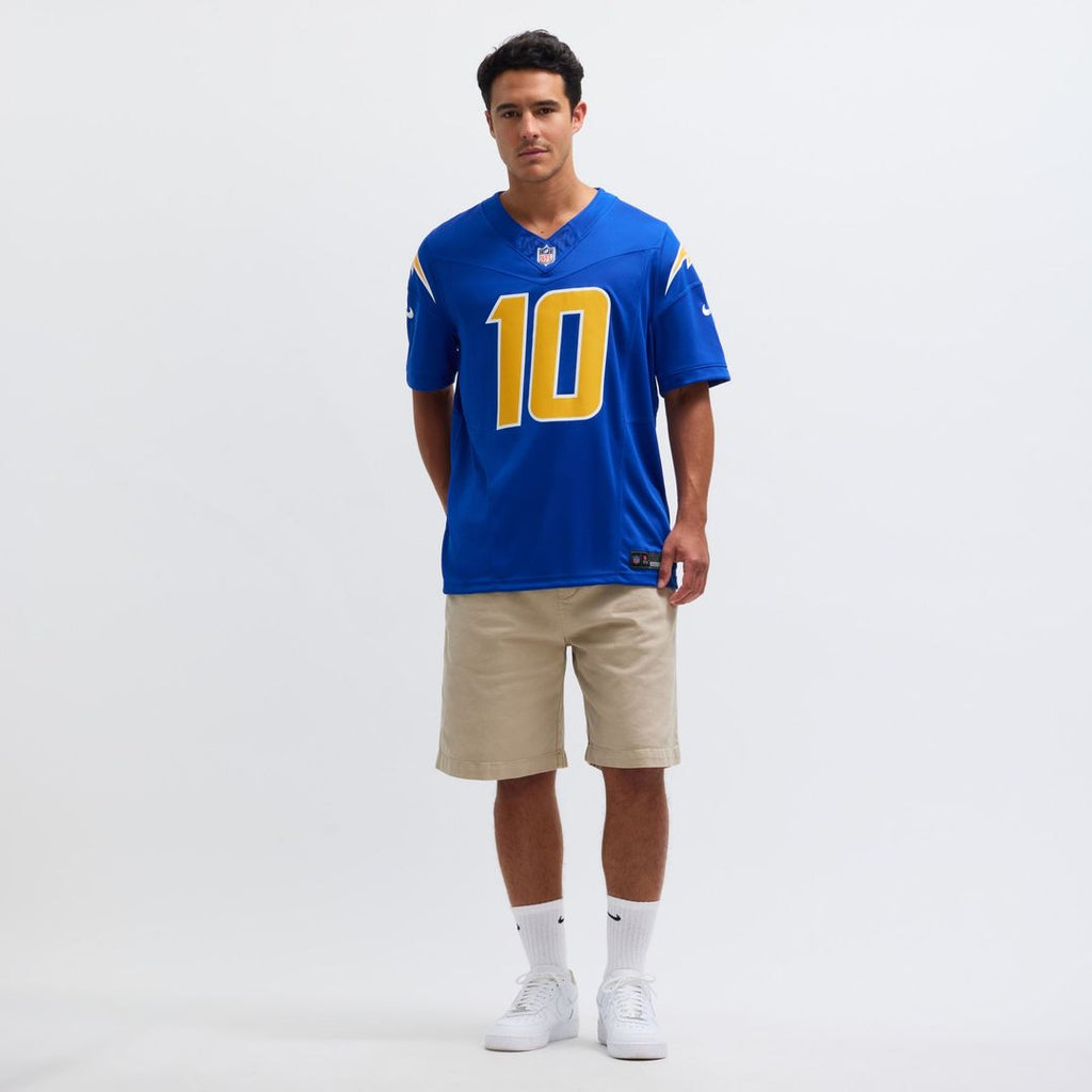 Justin Herbert Los Angeles Chargers Nike Vapor F.U.S.E. Limited Jersey - Royal Official NFL Team Apparel Football Fan Gear