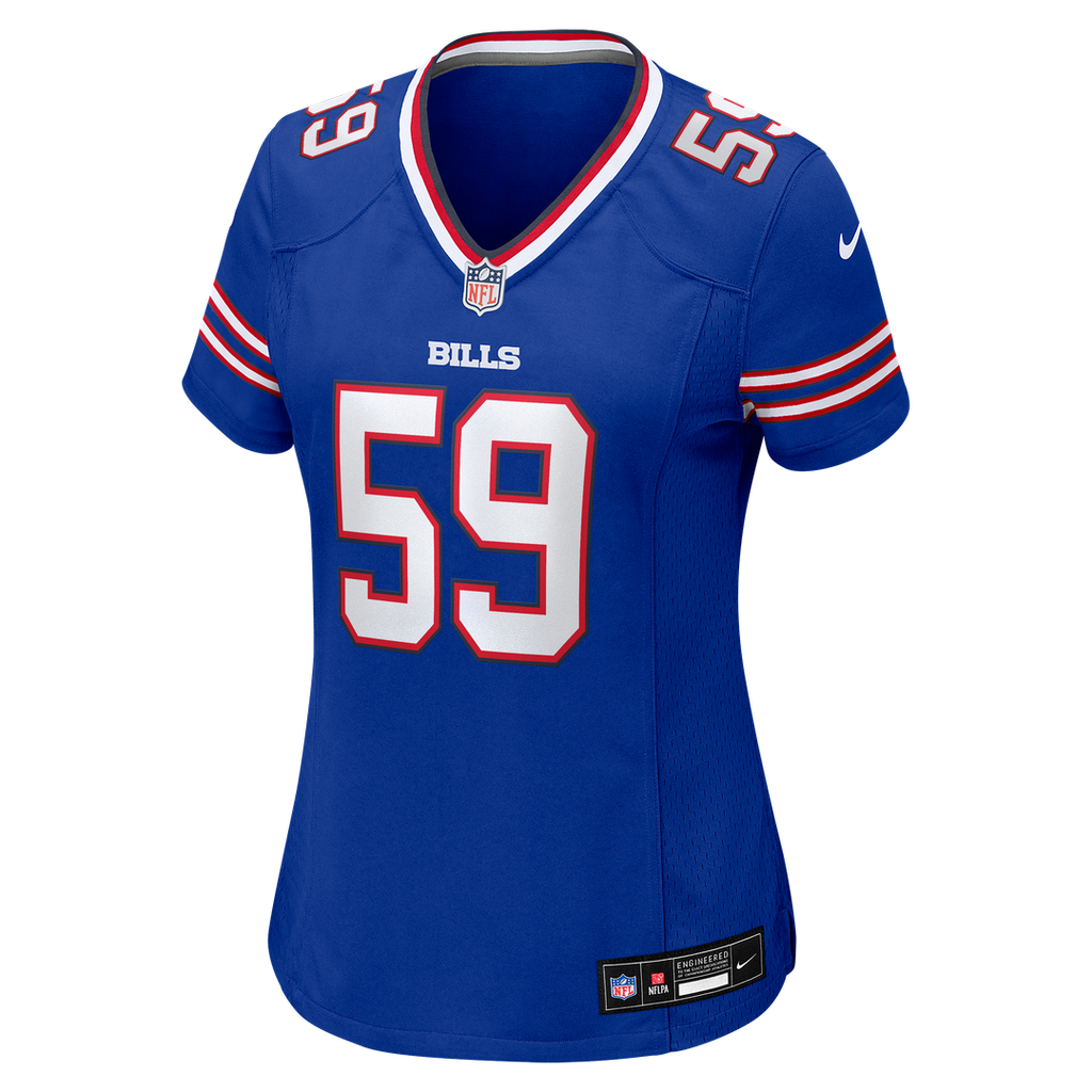Shaq Lawson Buffalo Bills Nike Women's Team Game Jersey - Royal Official NFL Team Apparel Football Fan Gear
