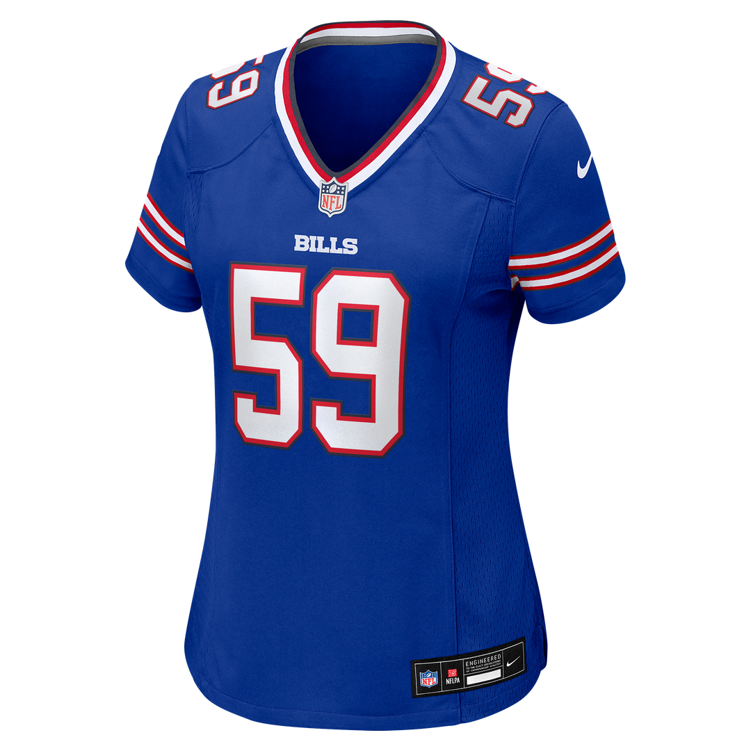 Shaq Lawson Buffalo Bills Nike Women's Team Game Jersey - Royal Official NFL Team Apparel Football Fan Gear