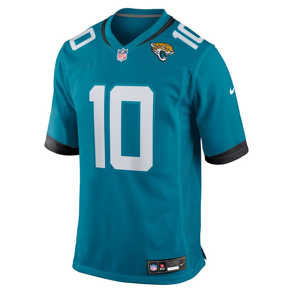 Carter Bradley Jacksonville Jaguars Nike Team Game Jersey - Teal Official NFL Team Apparel Football Fan Gear
